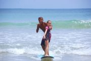 bali surf lessons are great for kids
